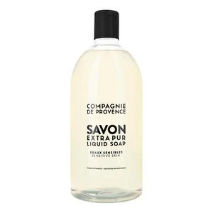 Compagnie de Provence Liquid Marseille Soap Refill Sensitive Skin - 1000 ml.