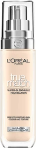 Loreal Paris True Match Super-Blendable Foundation With Hyaluronic Acid 1.W