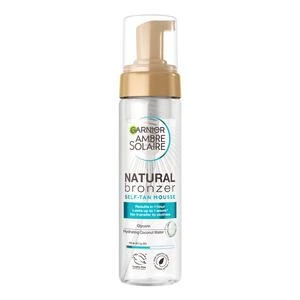 Garnier Ambre Solaire Natural Bronzer Self Tan Mousse - 200 ml.