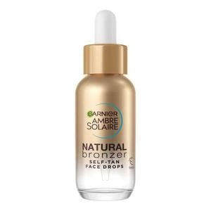 Garnier Ambre Solaire Natural Bronzer Self Tan Drops - 30 ml.