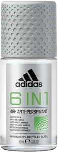 Adidas 6-in-1 6 in Anti-Perspirant 1 Roll On For Men 50 ml