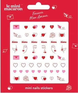 Le Mini Macaron Nail Art Stickers Forever Mon Amour