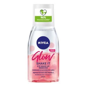 Nivea Glow Eye Makeup Remover - 125 ml.