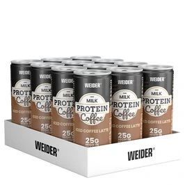 12 x Weider Protein shake, 250 ml Coffee