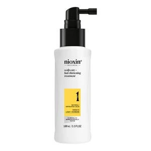 Nioxin System 1 Scalp Treatment for Thinning Hair - 100 ml.
