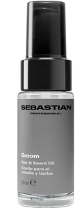 Sebastian Professional Groom Hair & Beard Oil for Men 30 ml