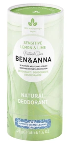 Ben & Anna Deodorant Sensitive Lemon & Lime 40 g