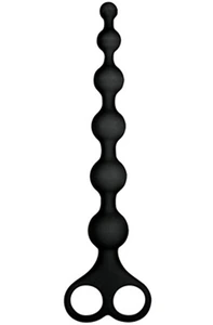 ARSE BEADS #1 BLACK SILICONE