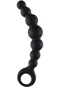 ARSE BEADS #2 BLACK SILICONE