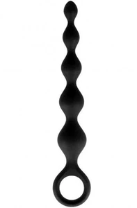 ARSE BEADS #3 BLACK SILICONE