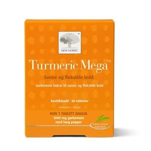 Turmeric Mega 1000mg 30 tabletter