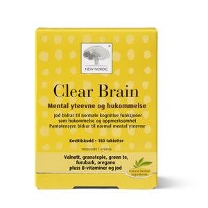 Clear Brain 180 tabletter