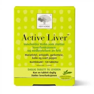 Active Liver 120 tabletter – Leverhelse og avgiftning