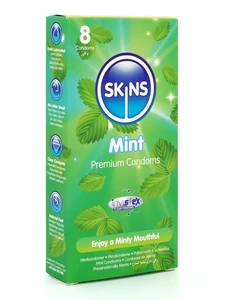 Skins Mint Kondomer 8 pk