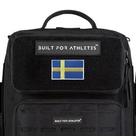 Built for Athletes Flag Patch Sweden