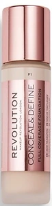 Revolution Beauty London Conceal & Define Foundation F1