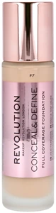 Revolution Beauty London Conceal & Define Foundation F7
