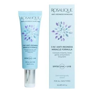 Rosalique 3-i-1 Anti rødme krem - 30 ml