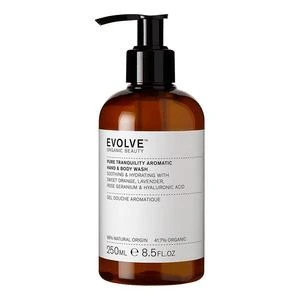 Evolve Organic Beauty Pure Tranquility Aromatic Hand & Body Wash - 250 ml.