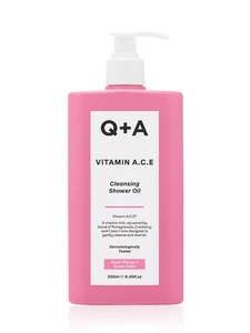 Q+A Vitamin A.C.E Shower Oil, 250 ml