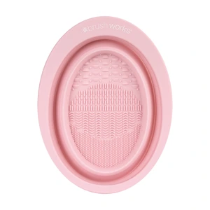 Brushworks Silicone Makeup Brush Cleaning Bowl, 1 stk.