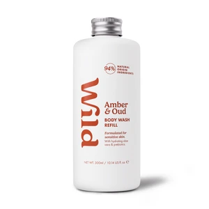 Wild Body Wash Refill Amber Oud, 300 ml