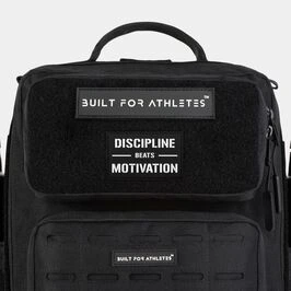 Built for Athletes Discipline Beats Motivation BBYT Patch