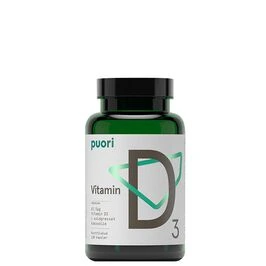 D3 Vitamin D, 120 kapsler