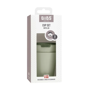 BIBS Cup Set, Sage, 2 stk.