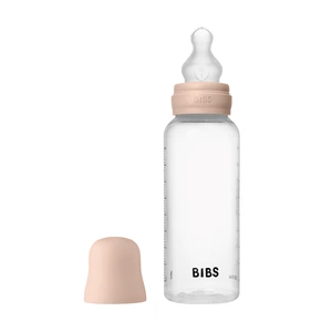 BIBS Tåteflaske Silicone, Blush, 270 ml