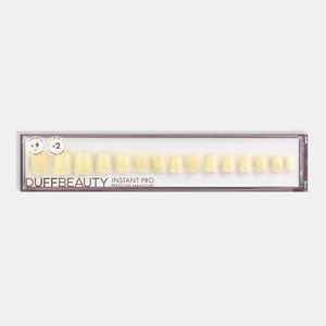 DUFFBEAUTY Instant Pro Press-On Manicure Butter Yellow Short Squoval