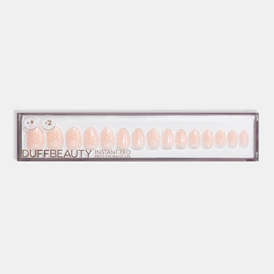 DUFFBEAUTY Instant Pro Press-On Manicure Glazed Polka Short Almond