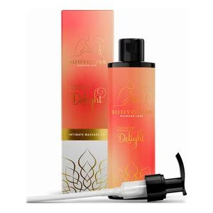 BodyGliss 2-i-1 Massasjeglid Strawberry & Champagne - 150 ml