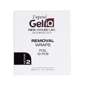 Depend Gel iQ Rem Wraps Foil – 10 stk.
