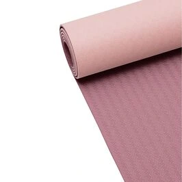 Yoga Mat Position 4mm, Light Pink/Pink