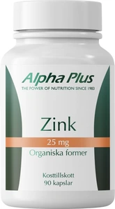 Alpha Plus Zink 25 mg 90 Caps