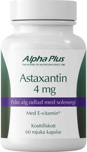 Alpha Plus Astaxantin 4 mg 60 stk
