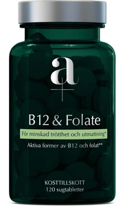 A+ B12 & Folate  120 stk
