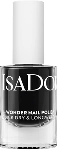 IsaDora The Wonder Nail Polish Quick Dry & Longwear 139 Black Lacquer