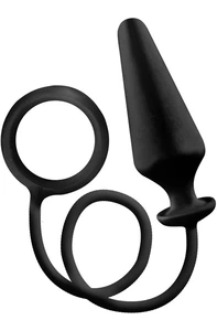 A.K.A Sergant Stiffy Silicon Cockring & Butt plug