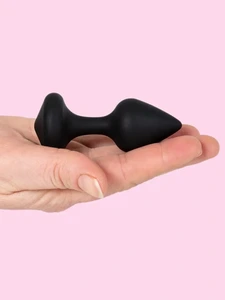 The Best Silicone Beginner Plug Black XS