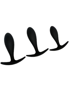 The Perfect Beginner Silicone Butt Plug Set