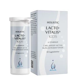 LactoVitalis Kids 30 tyggetabletter Holistic
