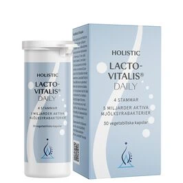Lactovitalis® Daily Melkesyrebakterier 30 vegetabilske kapsler
