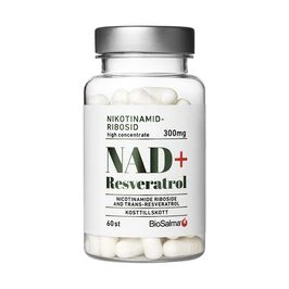 NAD+ 300mg +Reservatrol 60st