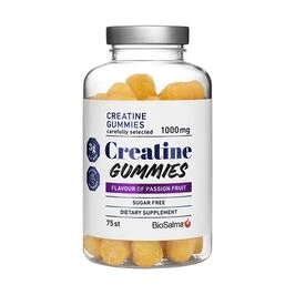 BioSalma Creatine gummies 1000mg passion fruit 75st