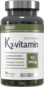 Elexir Pharma K2+D3 60 stk