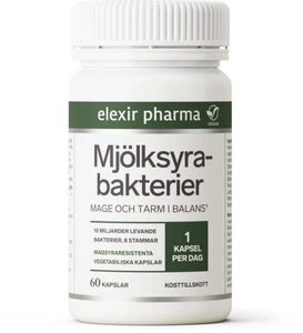 Elexir Pharma Mjölksyrabakterier 60 stk