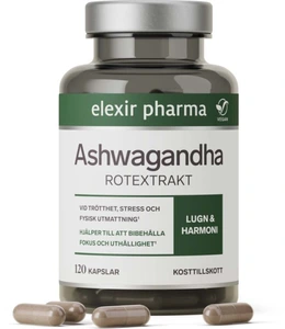Elexir Pharma Ashwaganda 120 stk