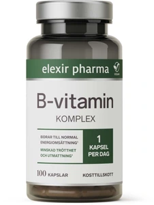 Elexir Pharma B Vitamin Komplex 100 stk